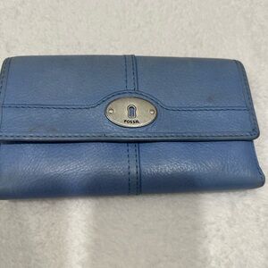 Fossil Trifold Leather Wallet